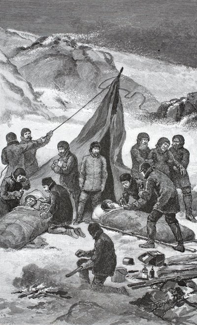 The Rescue, 23 juni 1884, pub. London 1886 av J. Steeple Davis
