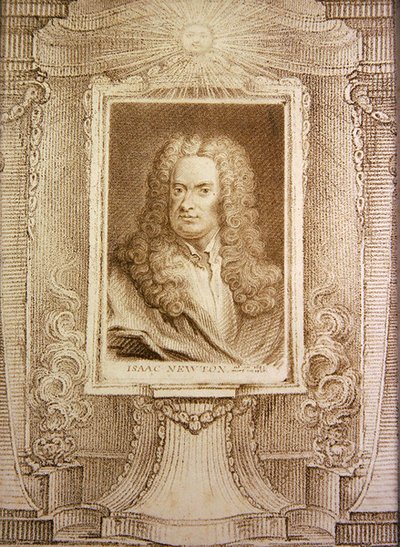 Sir Isaac Newton (gravyr) av J. T. Wedgewood