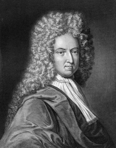 Daniel Defoe, engelsk författare och journalist, 1836. av J. Thomson