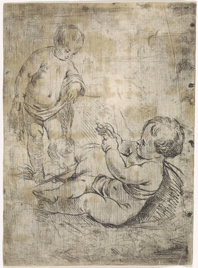 Lekande barn av J. Vermeulen
