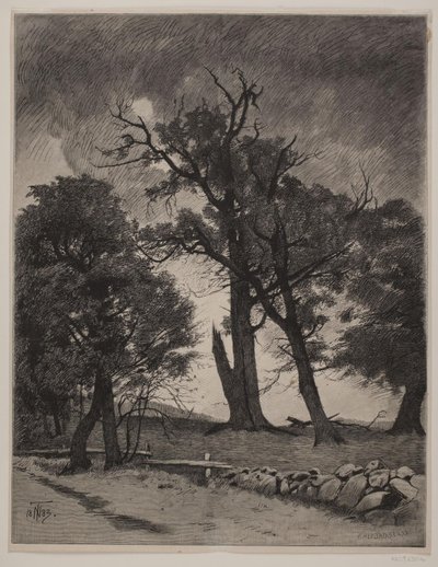 "april" av J. Zenneck
