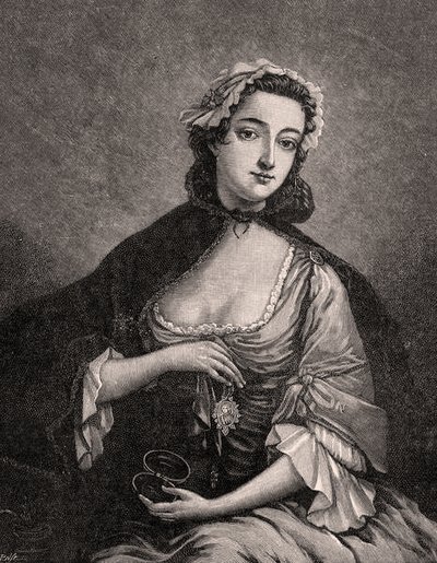 Porträtt av Flora Macdonald (1722-90) av J after Markluin