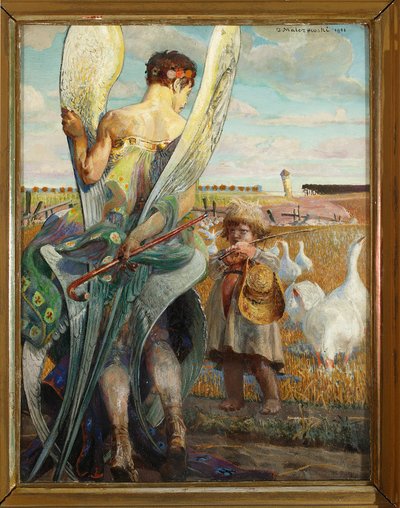 Ängel, jag följer dig av Jacek Malczewski