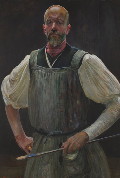 Självporträtt av Jacek Malczewski