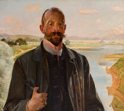 Självporträtt av Jacek Malczewski