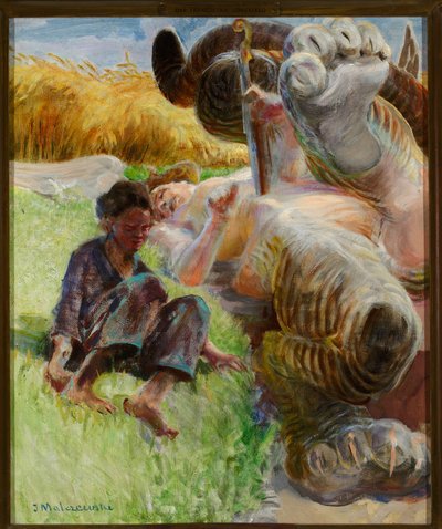 Herde och harpyja av Jacek Malczewski