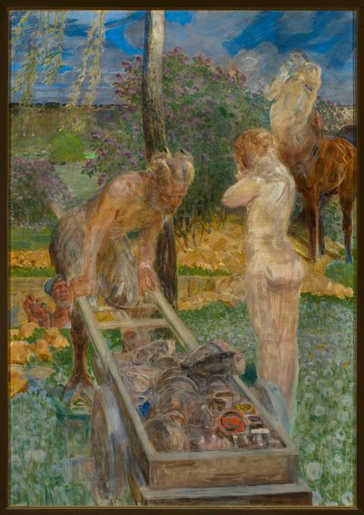 En målarlärlings begravning av Jacek Malczewski