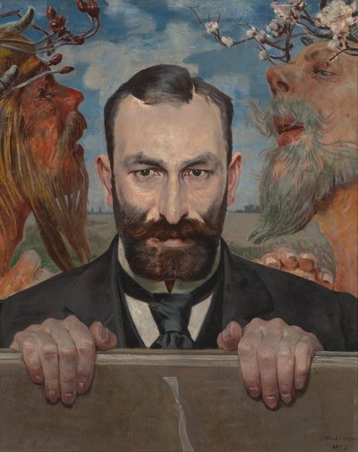 Porträtt av Feliks Jasieński av Jacek Malczewski