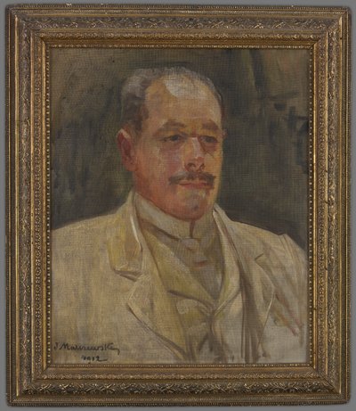 Porträtt av en man av Jacek Malczewski