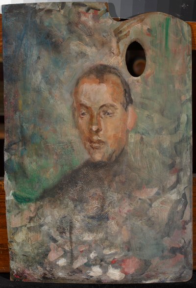 Porträtt av konstnärens son Rafał av Jacek Malczewski