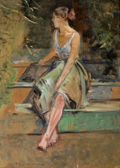 Studie av en flicka av Jacek Malczewski