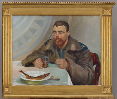 Den landsförvisade - triptykens högra del av Jacek Malczewski
