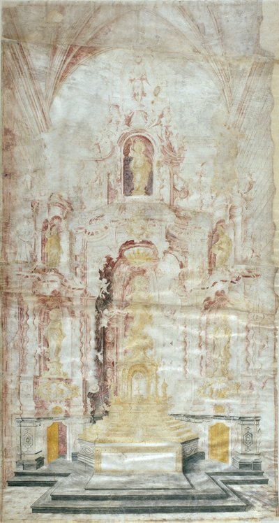 Ritning av Santa Maria d