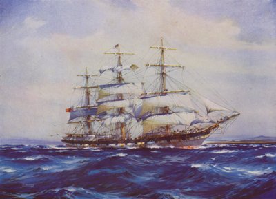 Segelfartyg Invercargill av Jack Spurling