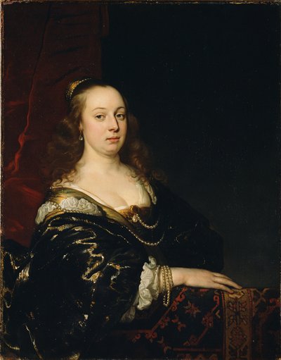 Porträtt av en kvinna, ca 1647 av Jacob Adriensz Backer