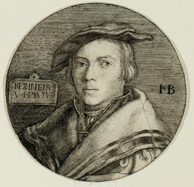 Porträtt av Reinneir av Jacob Binck