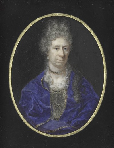 Porträtt av en kvinna av Jacob Christof Le Blon (attributed to)
