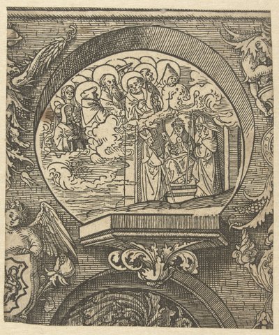 Den katolska kyrkan och de heligas gemenskap The Creed (serietitel) av Jacob Cornelisz van Oostsanen