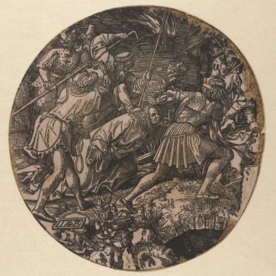 Kristi fångenskap The Round Passion (serietitel) av Jacob Cornelisz van Oostsanen