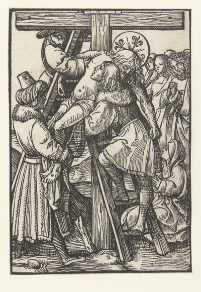 Korsnedstigning The Little Passion (serietitel) av Jacob Cornelisz van Oostsanen