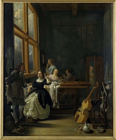 Efter frukost, 1601-50 av Jacob Duck