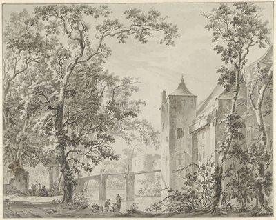 Slottet de Haar nära Utrecht av Jacob Elias van Varelen