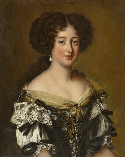 "Porträtt av Clelia Cesarini Colonna, prinsessa av Sonnino" av Jacob Ferdinand Voet