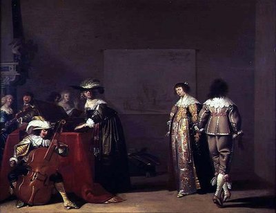 En musikfest av Jacob Fransz van der Merck
