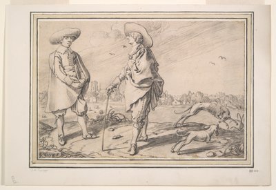 Porträtt av två herrar från Dordrecht av Jacob Gerritsz Cuyp