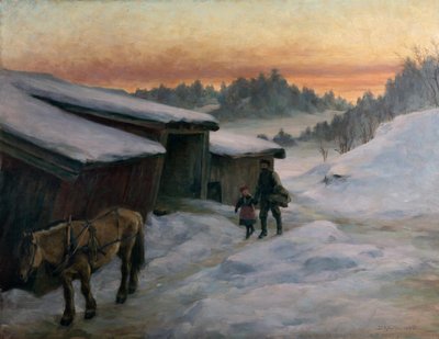 Från en gård i närheten av Lysaker av Jacob Gloersen