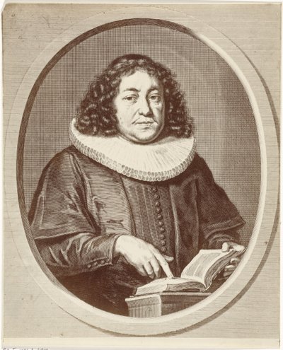 Porträtt av Johann Winckler av Jacob Gole