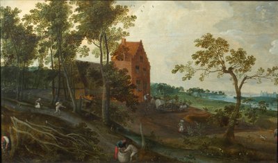 De fyra årstiderna: Sommaren, 1577. av Jacob Grimmer