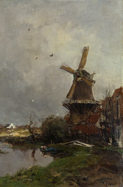 Väderkvarn av Jacob Henricus or Hendricus Maris