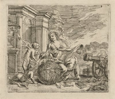 Allegori över geometri av Jacob Herreyns (I)