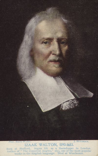 Izaak Walton (1593-1683), engelsk författare av Jacob Huysmans