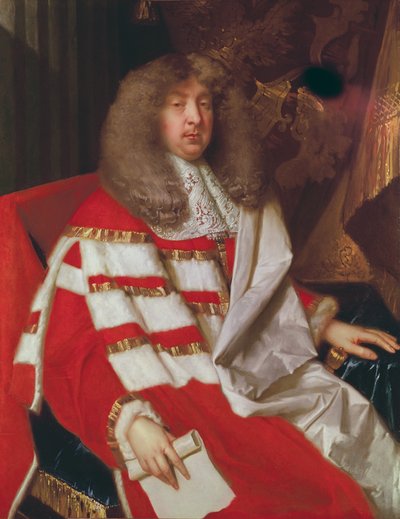 Porträtt av John Maitland (1616-82), hertig av Lauderdale, av Jacob Huysmans
