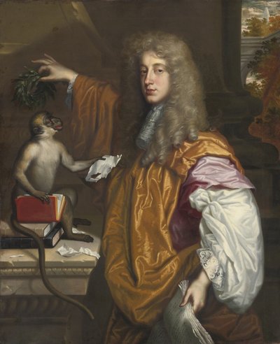 Porträtt av John Wilmot, 2nd Earl of Rochester 1647-1680 av Jacob Huysmans