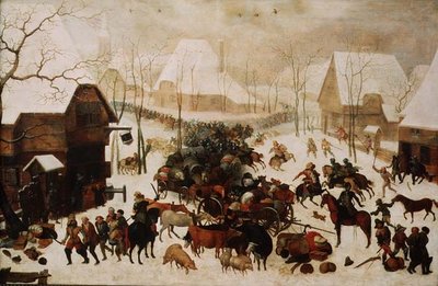 Slåss i en by, 1605 av Jacob II Savery