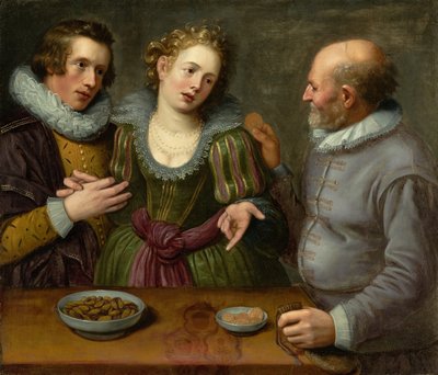 An Allegory of Unequal Love, cirka 1620-talet (olja på duk) av Jacob II de Gheyn