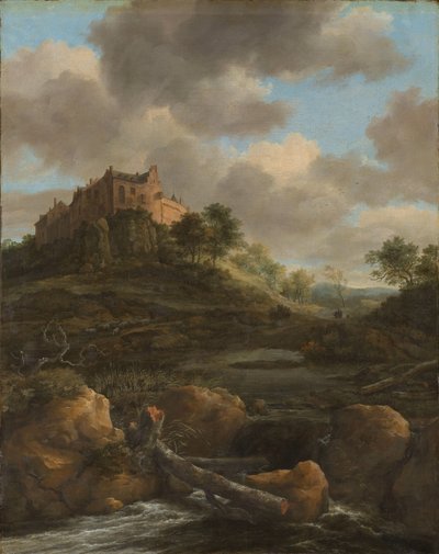 Bentheims slott av Jacob van Ruisdael