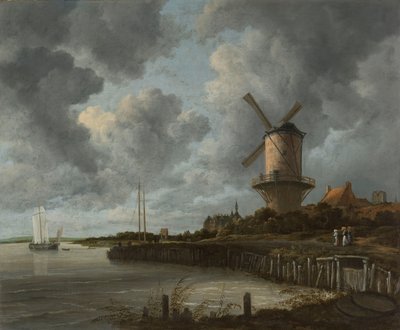 Väderkvarnen vid Wijk bij Duurstede Väderkvarnen vid Wijk bij Duurstede av Jacob van Ruisdael