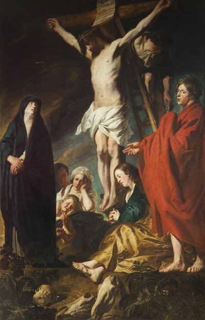 Kristus på korset av Jacob Jordaens