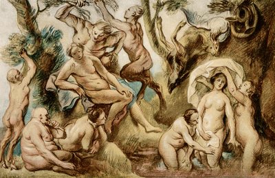 Diana badar av Jacob Jordaens
