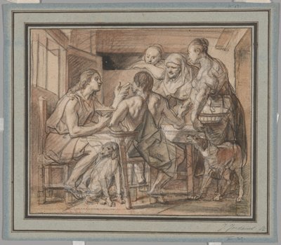 Jakob och Esau av Jacob Jordaens