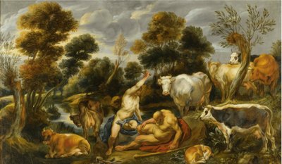 Merkurius halshugger Argus (Ovidius, Met.I, 568-721) av Jacob Jordaens