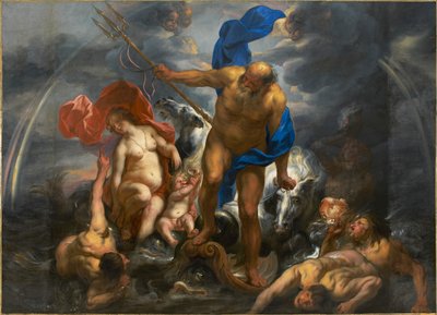 Neptunus och amfitrit, 1644. av Jacob Jordaens