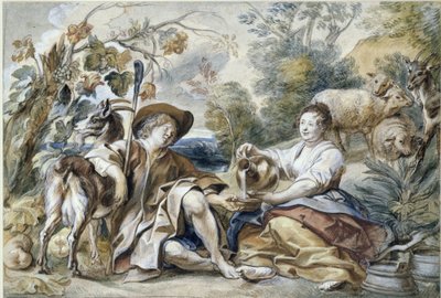 Herdepar av Jacob Jordaens