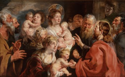 Låt de små barnen komma till mig av Jacob Jordaens