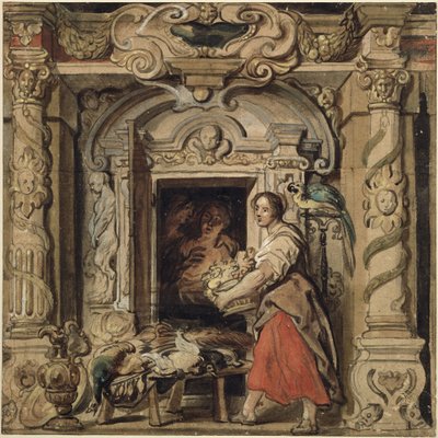 Scener från lantlivet av Jacob Jordaens