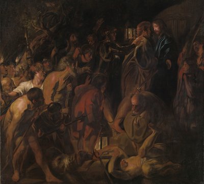 Kristi förräderi, sent 1650-tal. av Jacob Jordaens